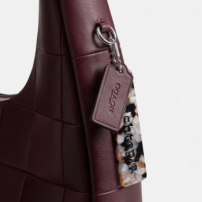 Coach Alter/Ego Crescent Shoulder Bag Merlot