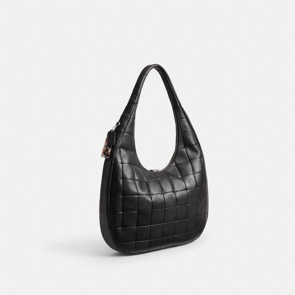 Coach Alter/Ego Large Crescent Shoulder Bag Black 2