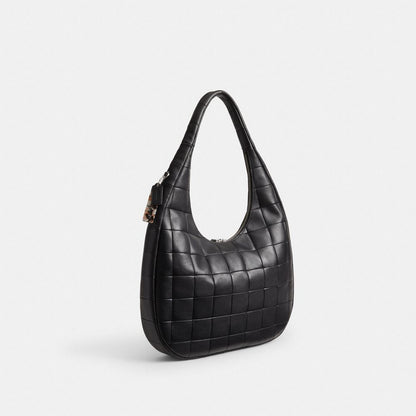 Coach Alter/Ego Large Crescent Shoulder Bag Black 2