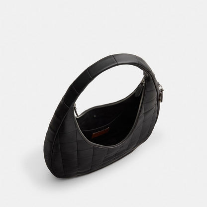 Coach Alter/Ego Large Crescent Shoulder Bag Black 2