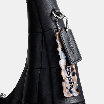 Coach Alter/Ego Large Crescent Shoulder Bag Black 2