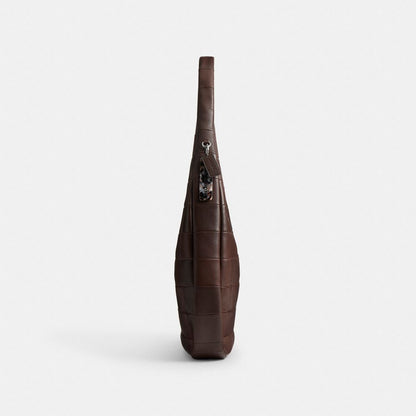 Coach Alter/Ego Large Crescent Shoulder Bag In Upcrafted Leather Maple