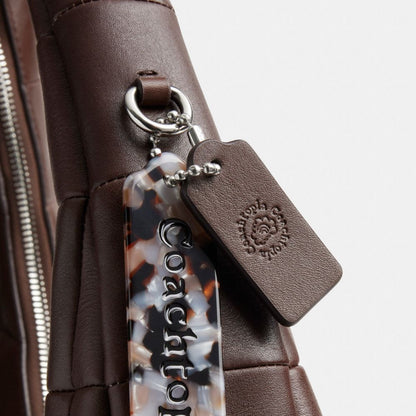 Coach Alter/Ego Large Crescent Shoulder Bag In Upcrafted Leather Maple