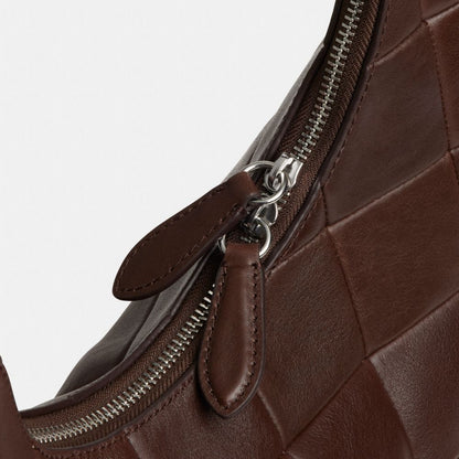 Coach Alter/Ego Large Crescent Shoulder Bag In Upcrafted Leather Maple