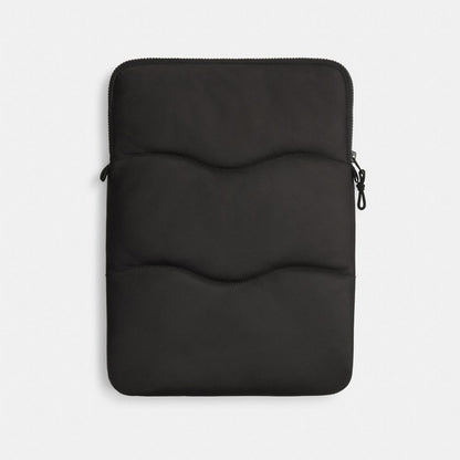 Coach Coachtopia Loop Laptop Sleeve With Wavy Quilting Black 2