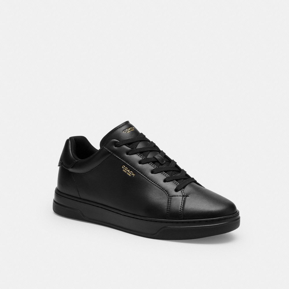 Coach High Line Sneaker Black Black