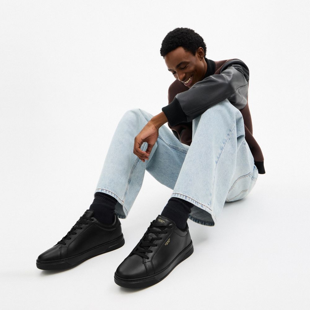 Coach High Line Sneaker Black