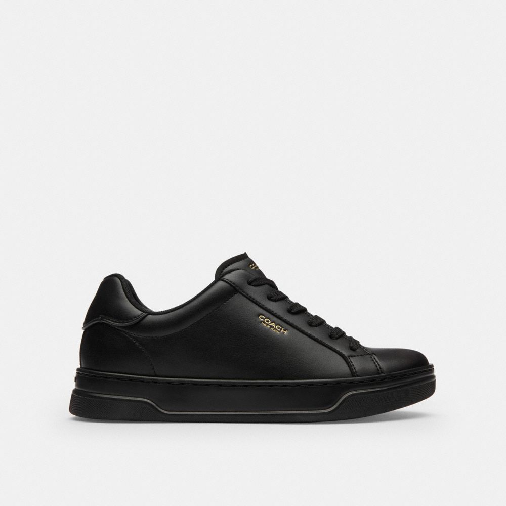 Coach High Line Sneaker Black Black