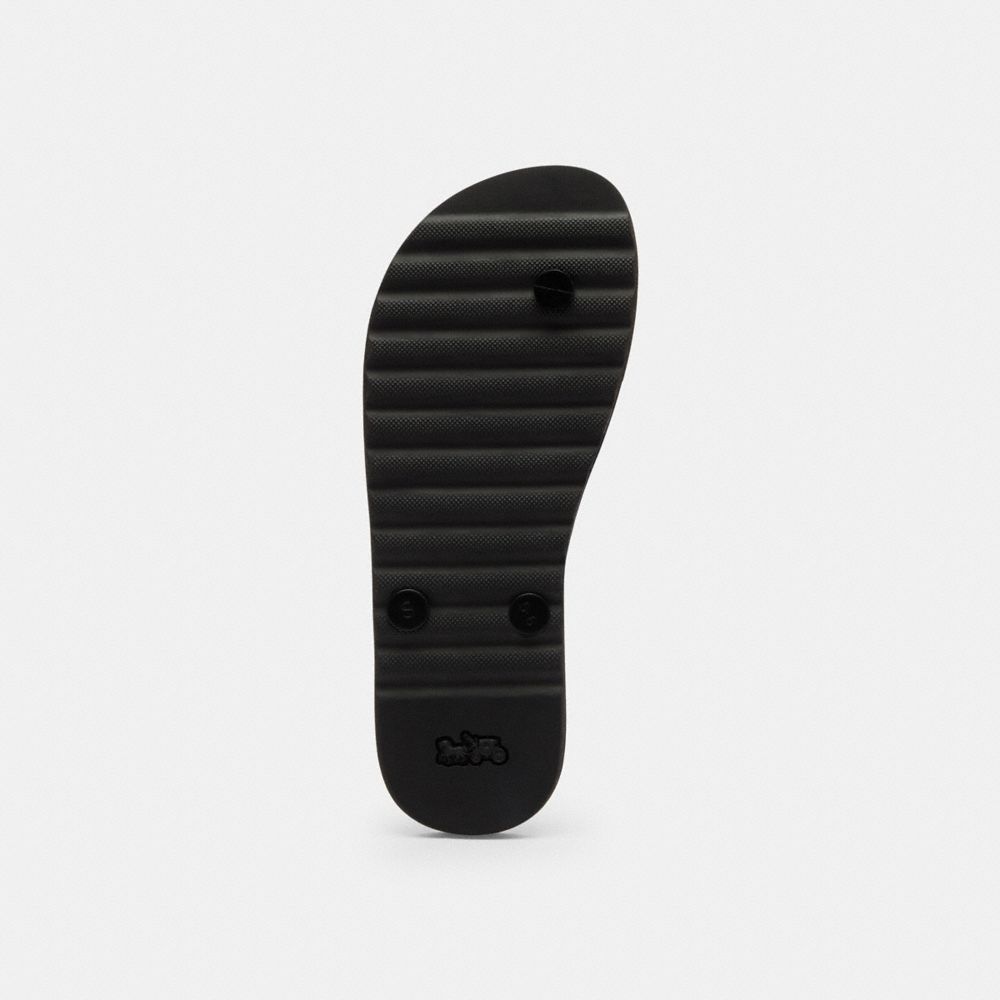 Coach Zayn Flip Flop Black