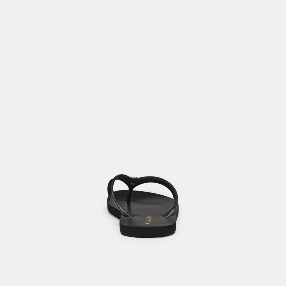 Women's Coach Zayn Flip Flop Black