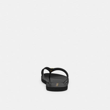 Coach Zayn Flip Flop Black