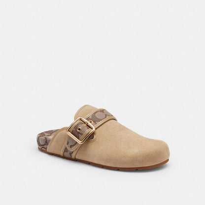 Coach Archival Buckle Clog Oat