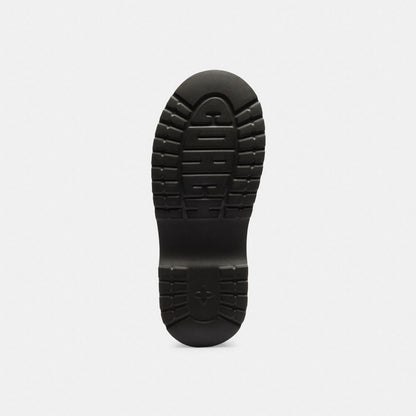 Women's Coach Cecelia Clog In Signature Suede Black