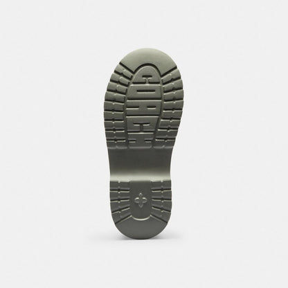 Women's Coach Cecelia Clog In Signature Suede Charcoal