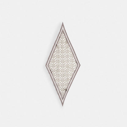 Coach Signature Silk Diamond Scarf Bone