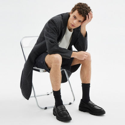 Coach Platform Loafer Black