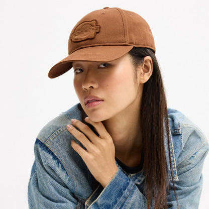 Coach Soho Flat Brim Baseball Hat Sable