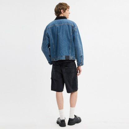Coach Reversible Denim Jacket Western Wash