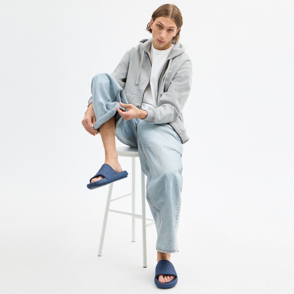 Men's Coach Obi Slide Deep Blue