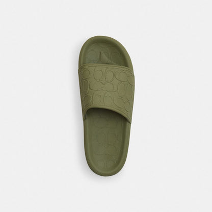 Men's Coach Obi Slide Olive