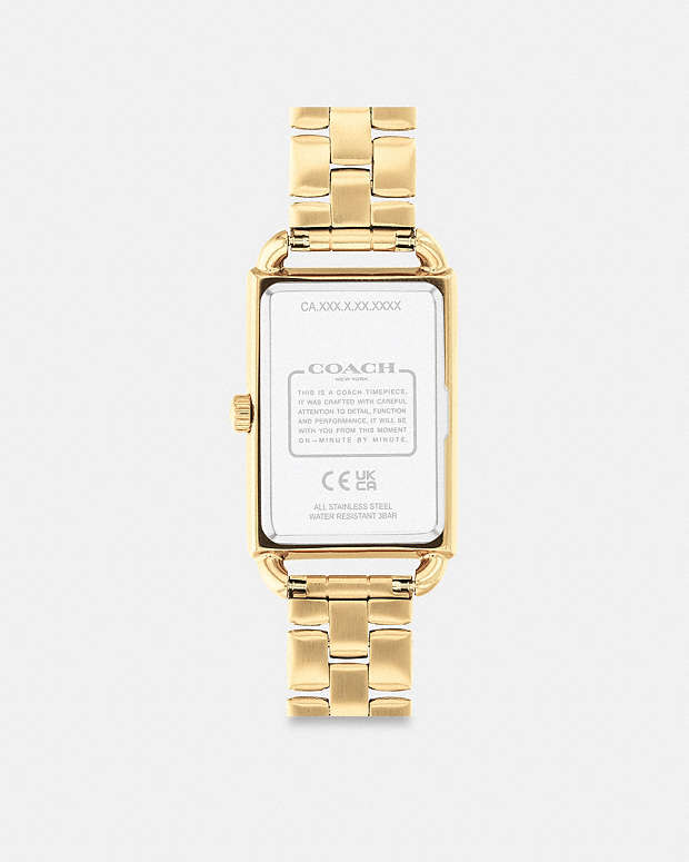 Liz Watch Gift Set, 30 Mm X 22 Mm Gold Gold
