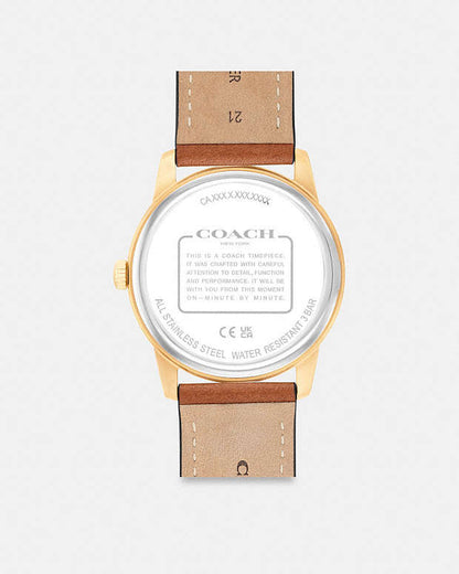 Keane Watch, 39 Mm Saddle Saddle