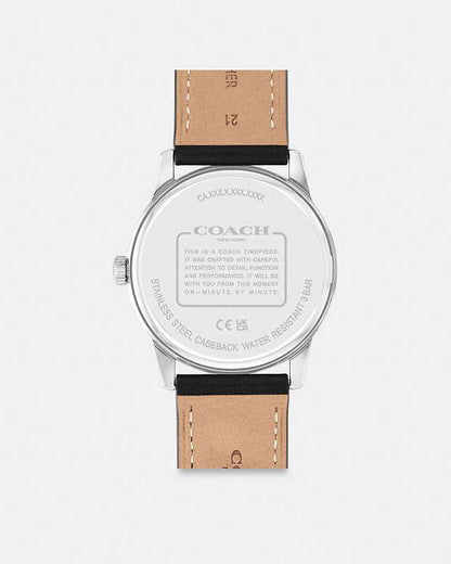 Keane Watch, 39 Mm Black Black