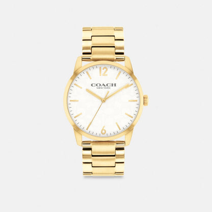 Coach Keane Watch, 39 Mm Gold