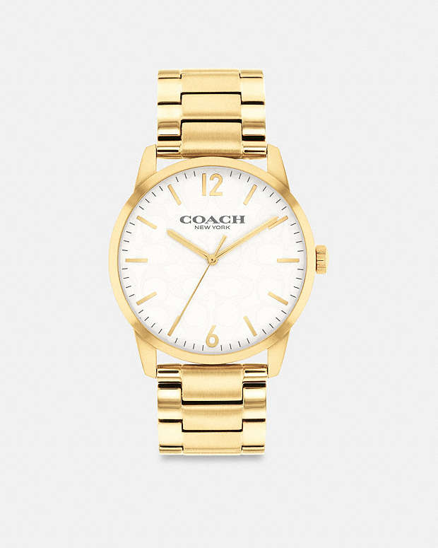 Keane Watch, 39 Mm Gold Gold