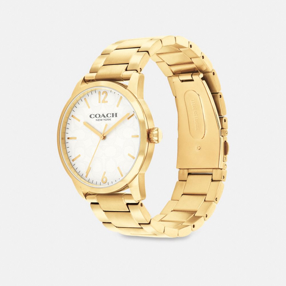 Coach Keane Watch, 39 Mm Gold