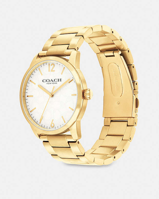 Keane Watch, 39 Mm Gold Gold