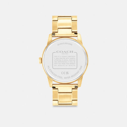 Coach Keane Watch, 39 Mm Gold