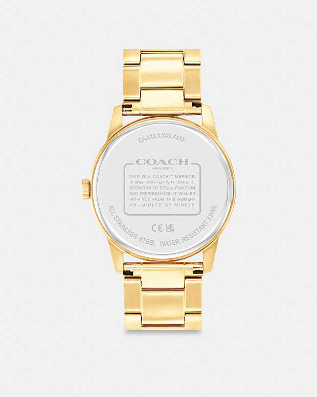 Keane Watch, 39 Mm Gold Gold
