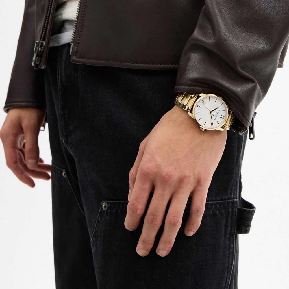 Coach Keane Watch, 39 Mm Gold