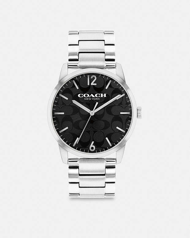 Keane Watch, 39 Mm Stainless Steel Stainless Steel