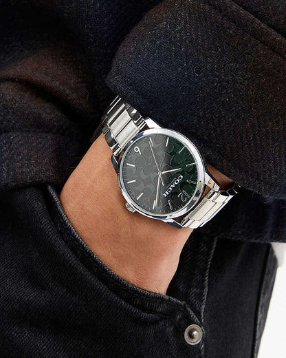 Keane Watch, 39 Mm Stainless Steel Stainless Steel
