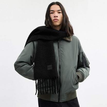 Coach Muffler With Rubber Patch Black