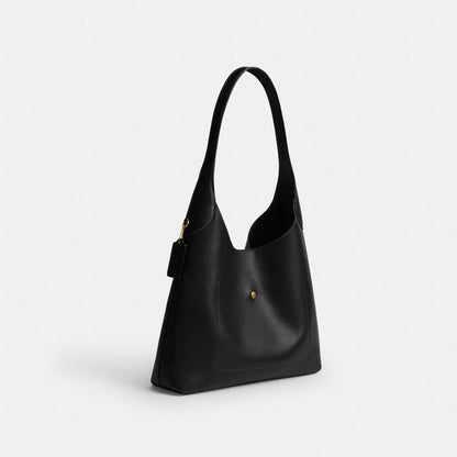 Coach Brooklyn Shoulder Bag 34 Brass Black