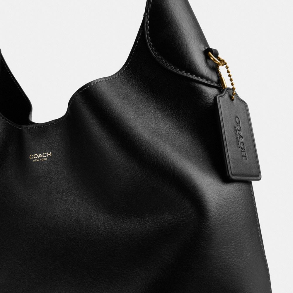 Coach Brooklyn Shoulder Bag 34 Brass Black