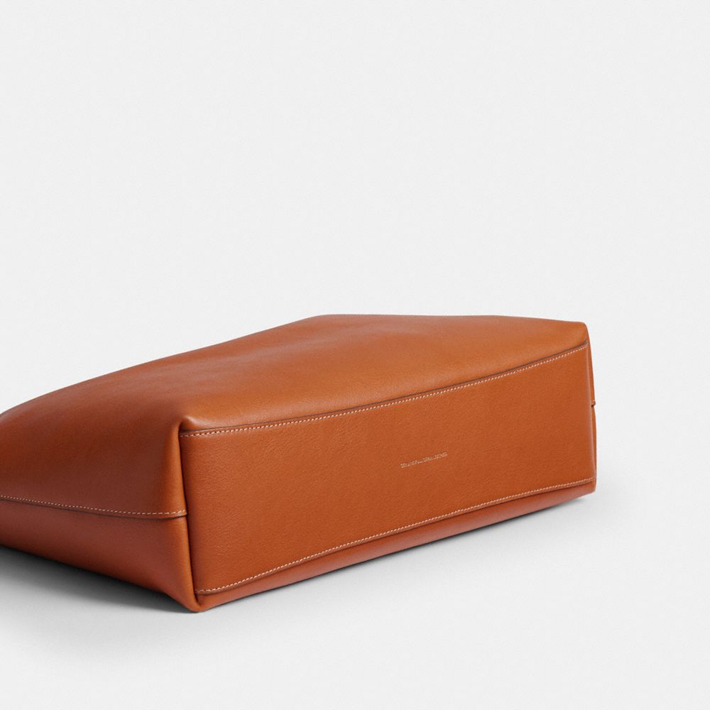 Coach Brooklyn Shoulder Bag 34 Brass Toffee