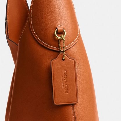 Coach Brooklyn Shoulder Bag 34 Brass Toffee