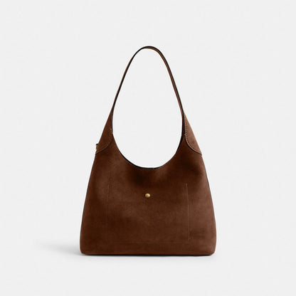 Coach Brooklyn Shoulder Bag 34 Brass Warm Brown