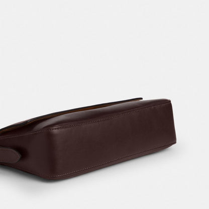 Coach Etta Small Flap Shoulder Bag Im Espresso