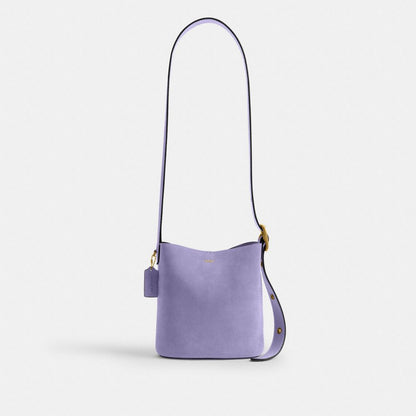 Coach Bleecker Bucket Bag 21 Brass Violet Mist