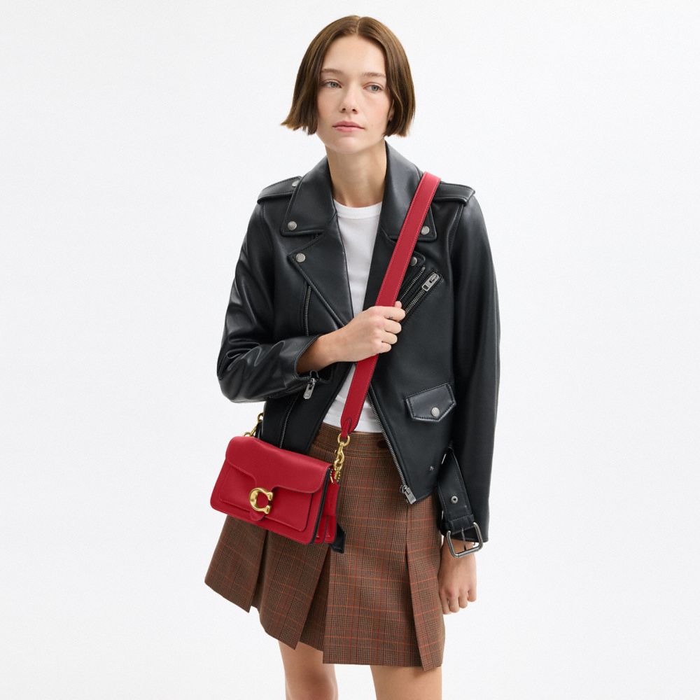 Coach Tabby Shoulder Bag 26 Brass/Poppy