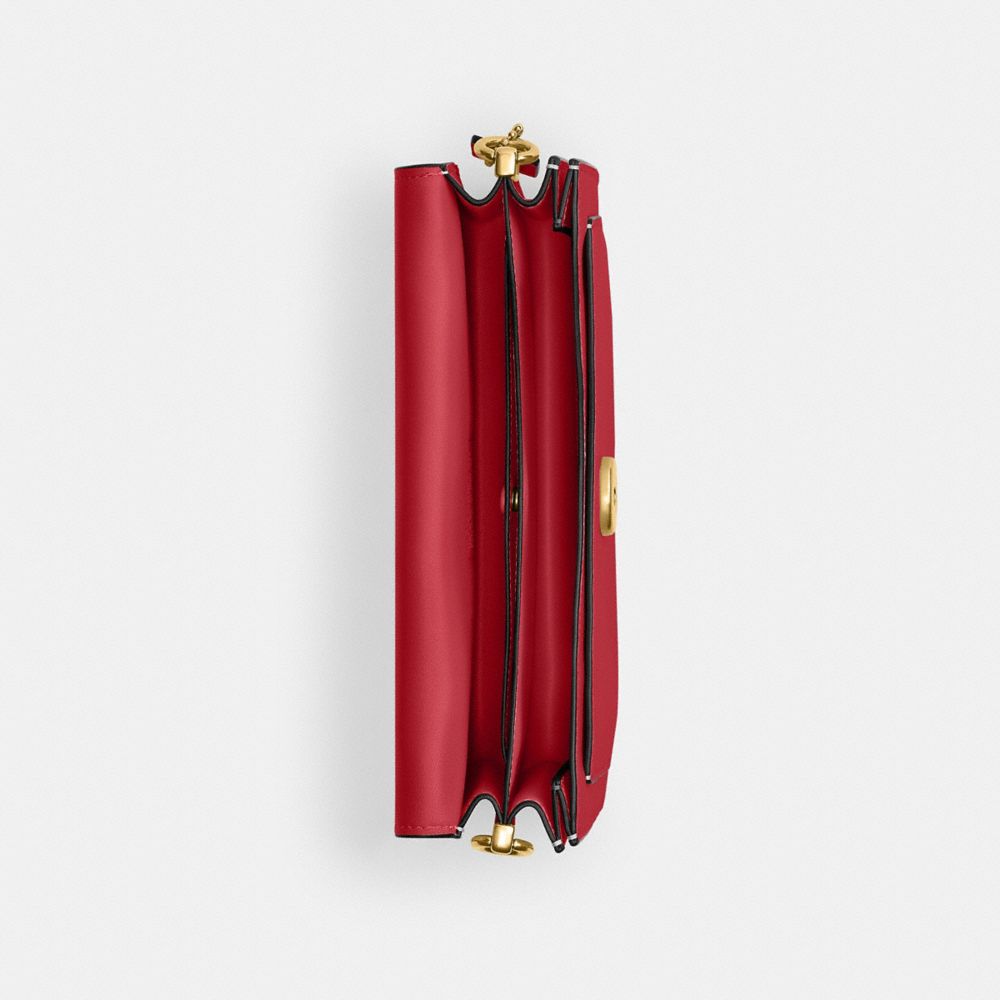Coach Tabby Shoulder Bag 26 Brass/Poppy