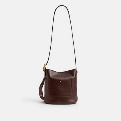 Coach Bleecker Bucket Bag 21 Brass Maple