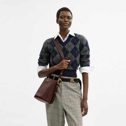 Coach Bleecker Bucket Bag 21 Brass Maple
