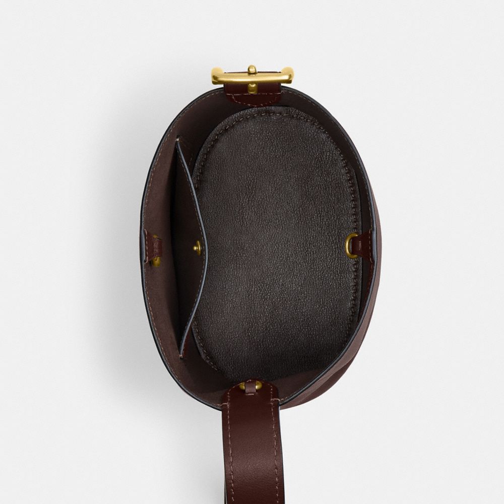 Coach Bleecker Bucket Bag 21 Brass Maple