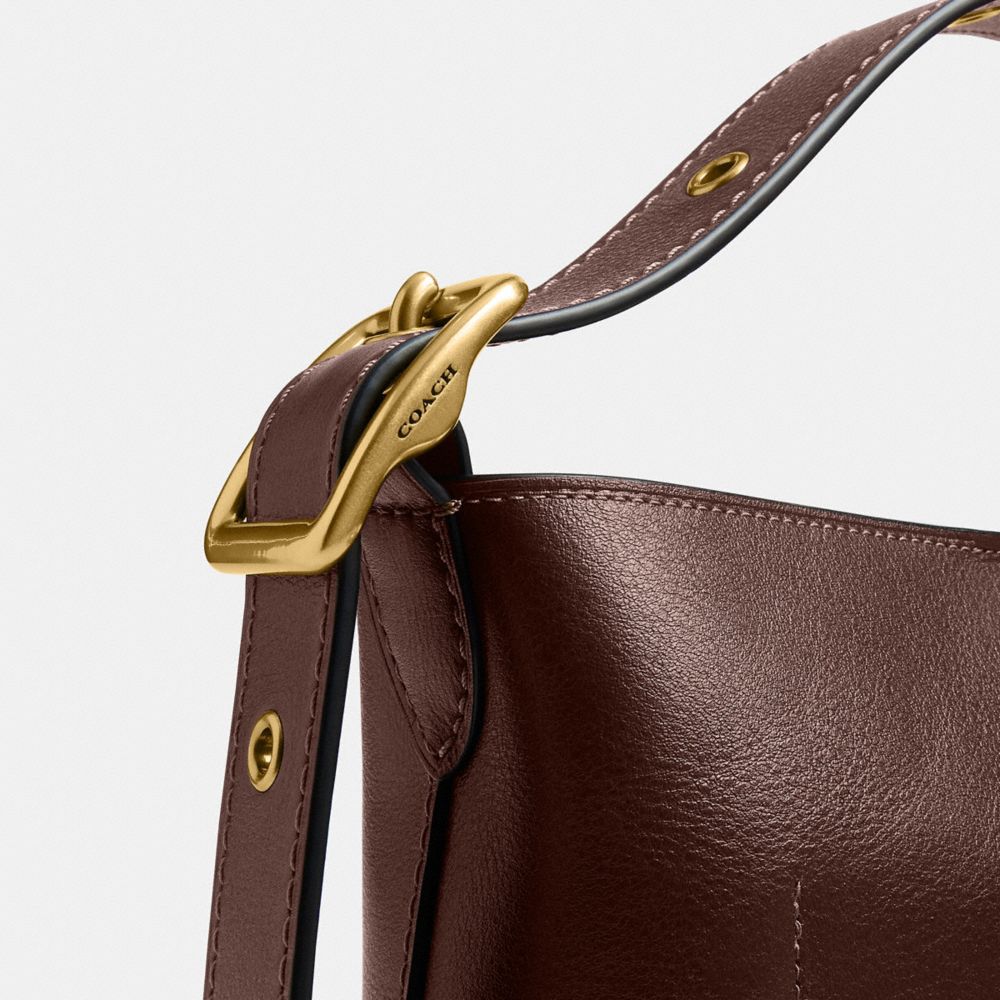 Coach Bleecker Bucket Bag 21 Brass Maple